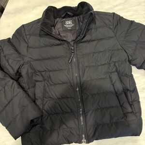 Athleta Black Puffer Jacket
